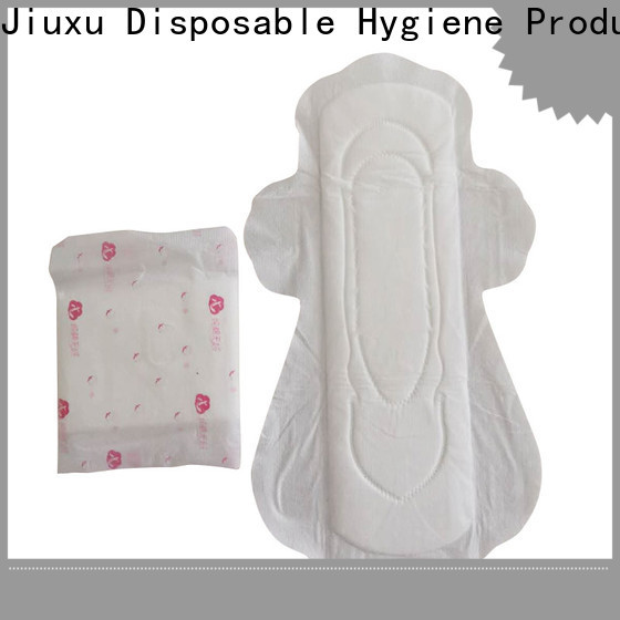 Wholesale cheap sanitary pads fluff factory for lady