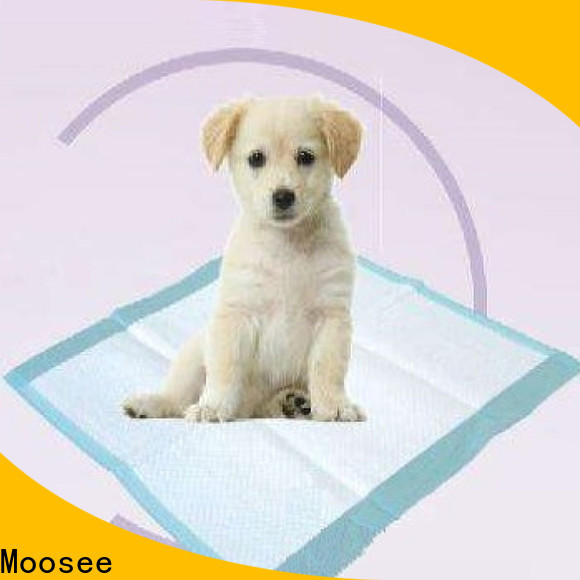 Moosee nonwoven pet pads Suppliers for puppy