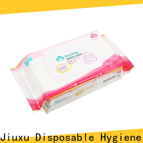 Custom wet tissue paper cotton company for children